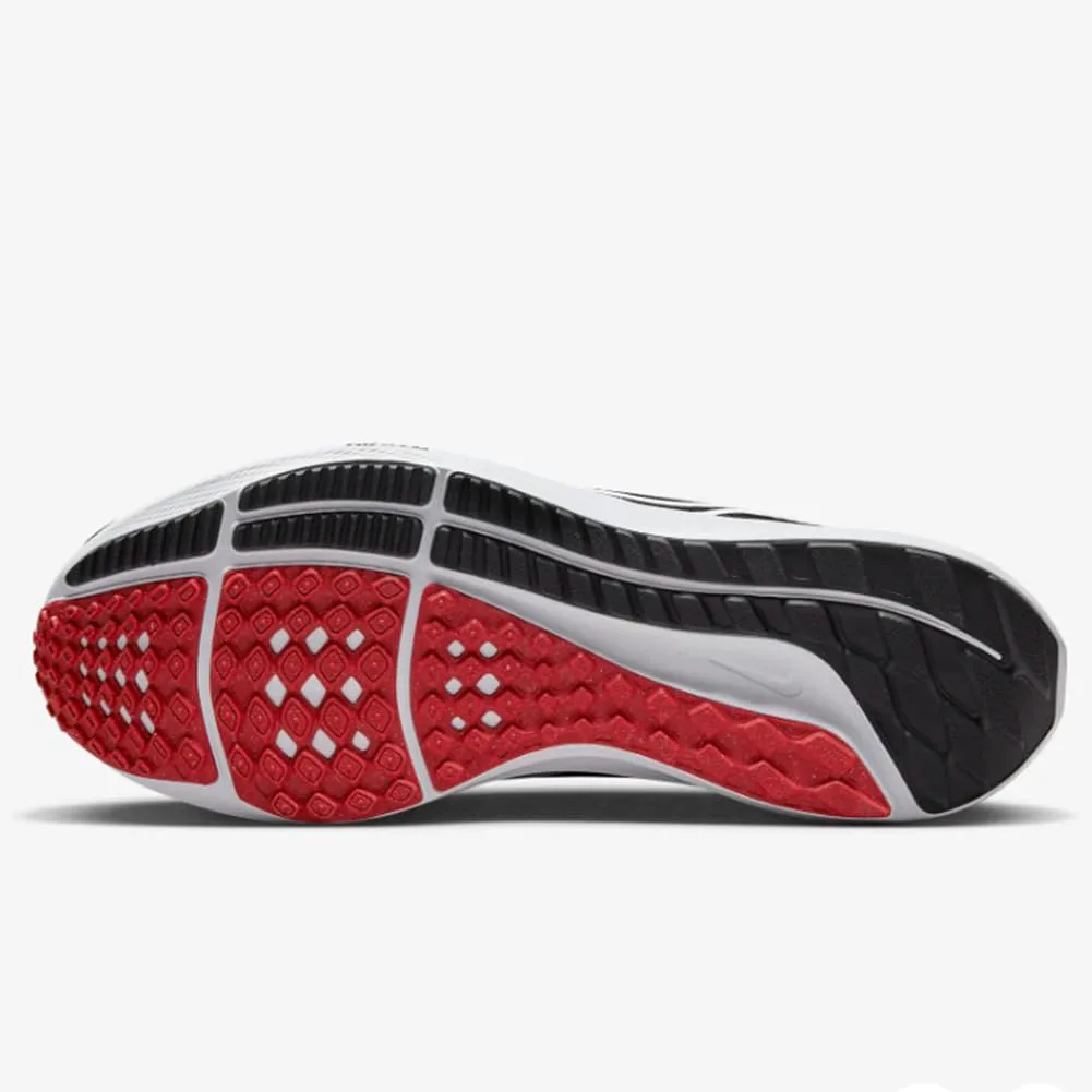 Мужские беговые кроссовки Nike Pegasus 40, черный/белый/фиолетовый — фото 2