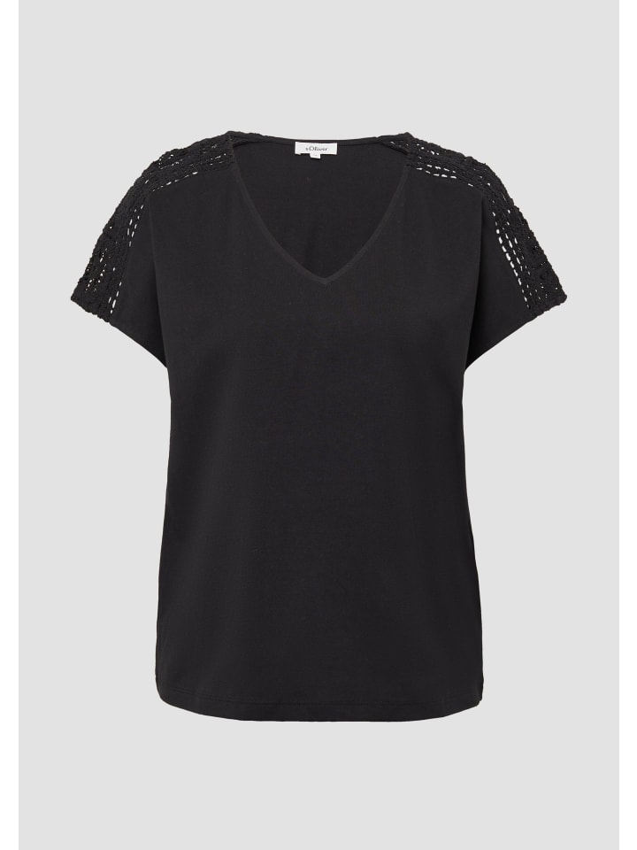 

Футболка в цвете 9999_черный s.Oliver