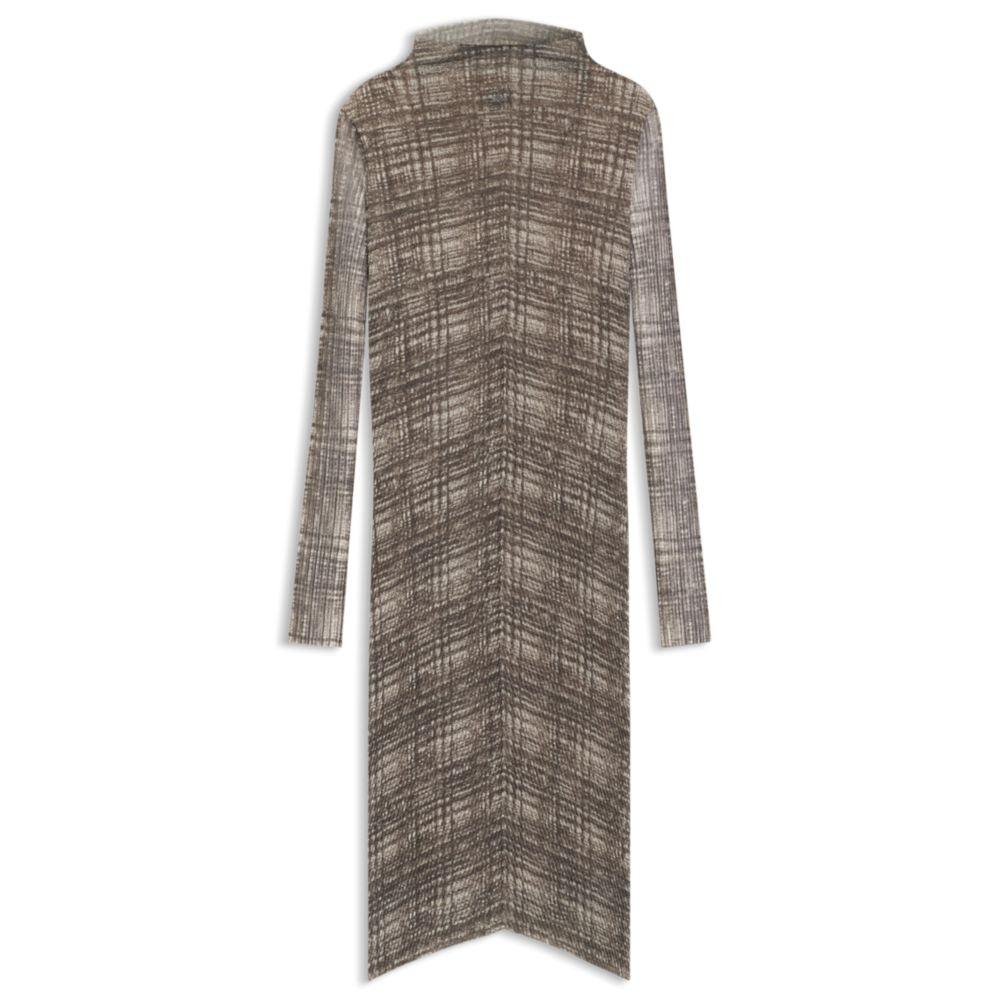 

Платье из плиссированной тюли с подкладкой из модала BOSS, Patterned