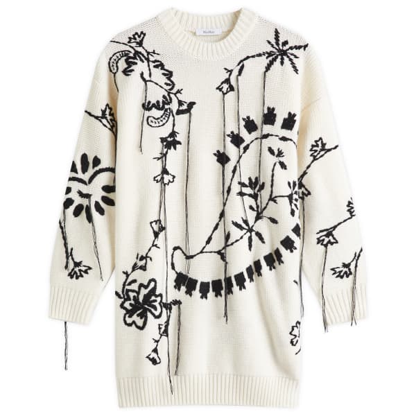 

Арад вязаное платье Max Mara, белый