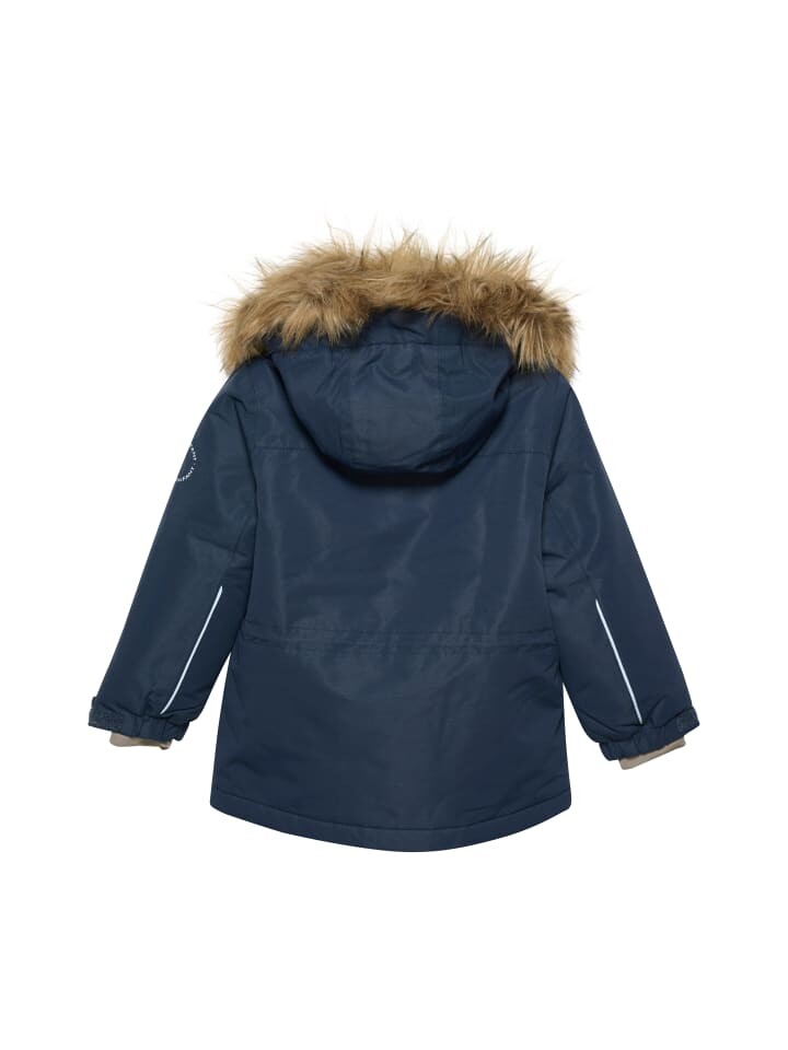 Зимняя куртка enfant Winterjacke ENJacket 240149 Winterjacke mit Fellimitat-Kapuze, синий — фото 2