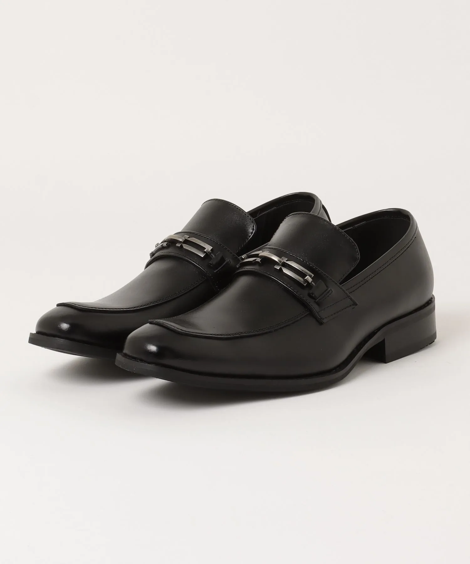 Мужские лоферы из натуральной кожи Bit Loafer ZINC винные — фото 2