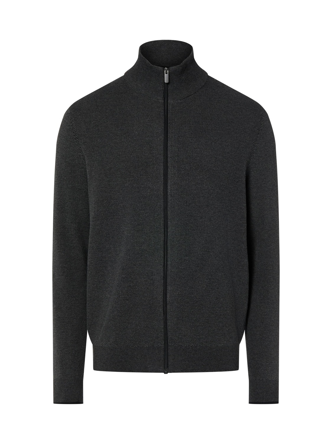 

Nils Sundström Вязаный кардиган в крапчатом черном цвете