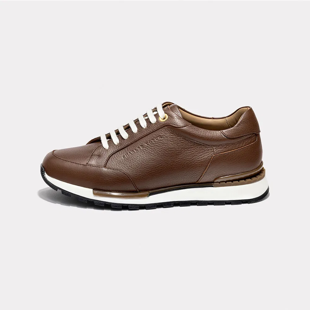 Мужские коричневые кроссовки Athletic Runner II от Charlse Votum