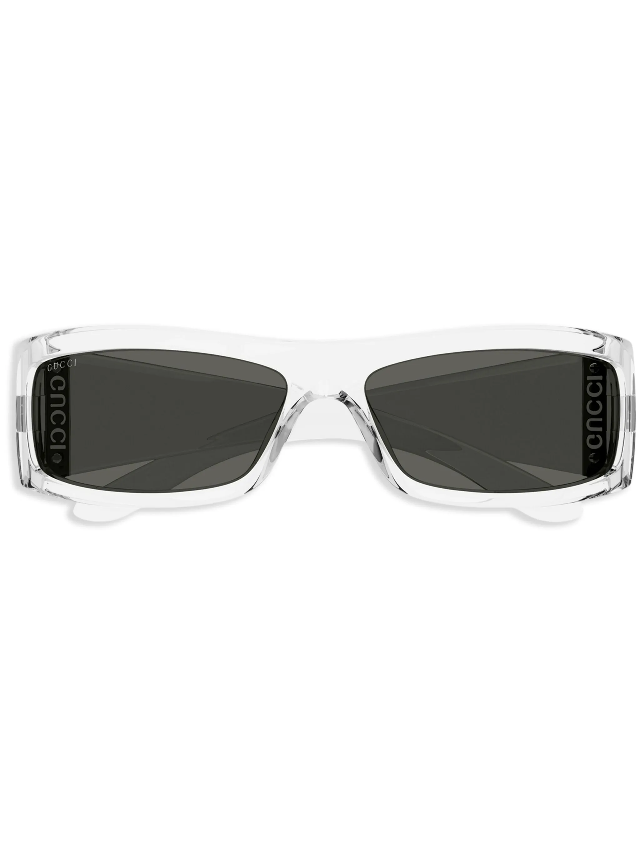 

Солнцезащитные очки в прямоугольной оправе Gucci Eyewear, белый