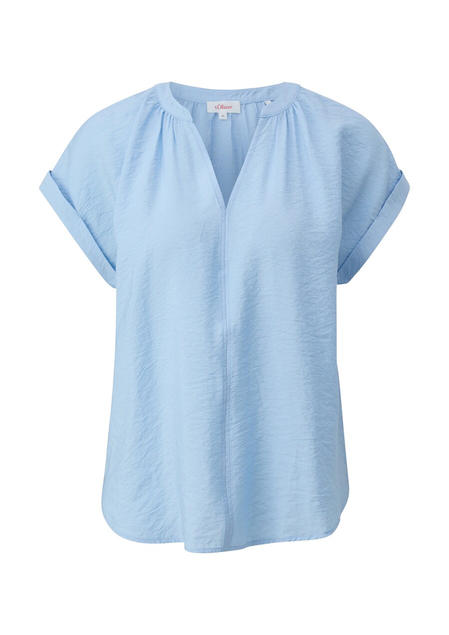 

Блузка с коротким рукавом s.Oliver Blouse, светло-синий