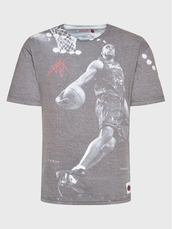 

Футболка стандартного кроя Mitchell & Ness, серый