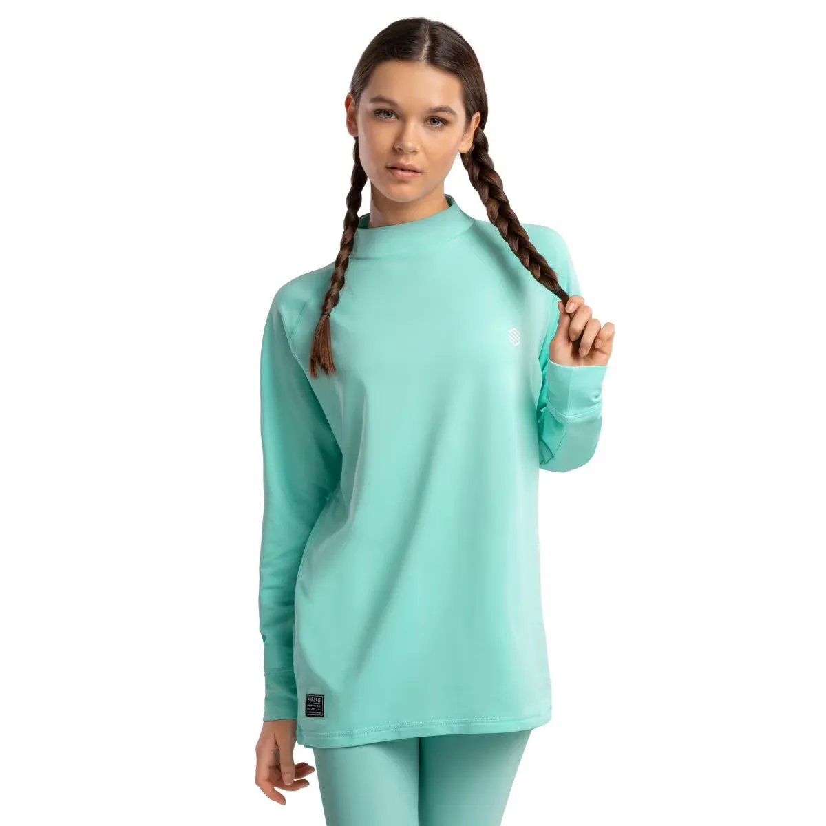

SLUSH-W Turquoise Siroko Женская терморубашка, синий
