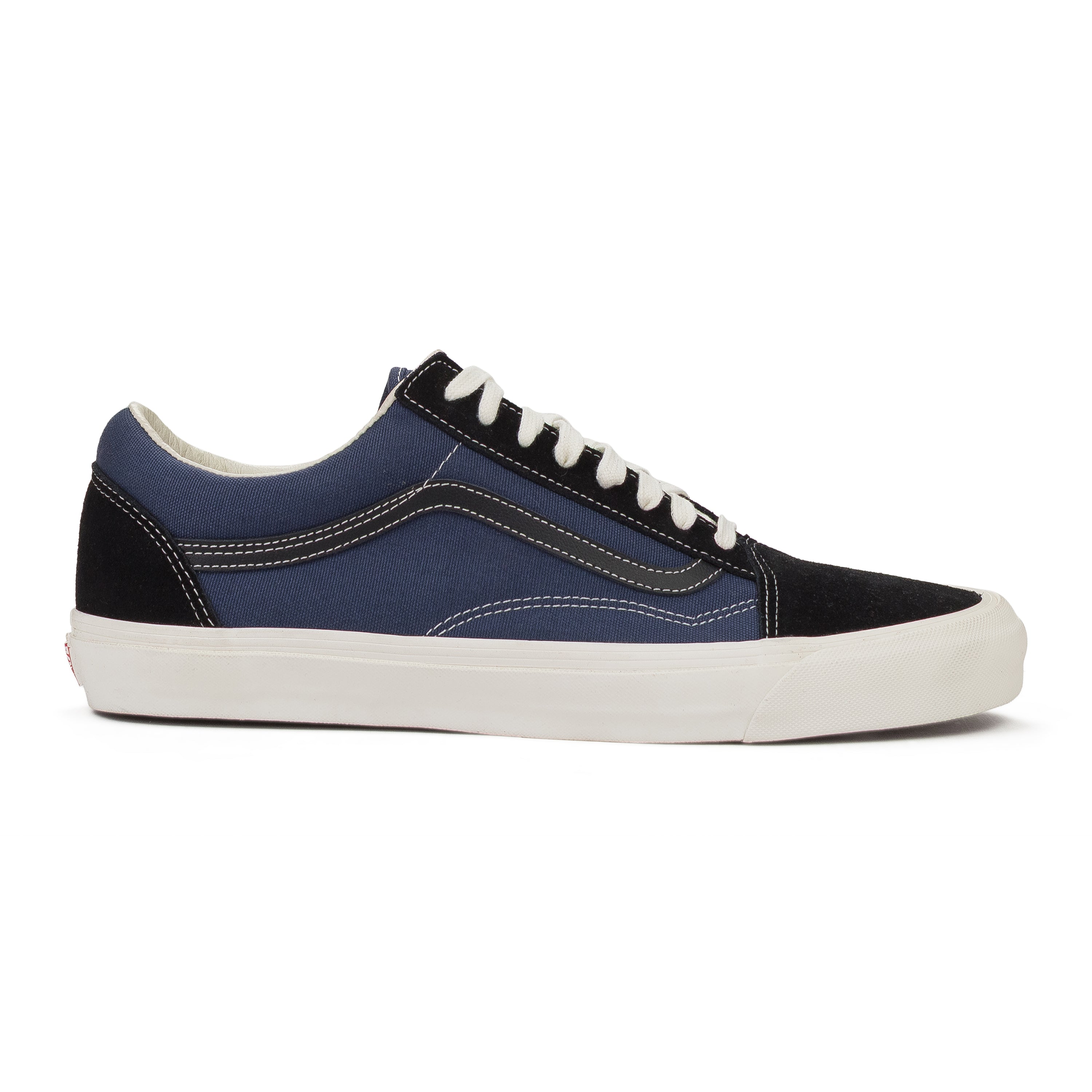 

ЧЕРНО-ТЕМНО-СИНИЕ КРОССОВКИ OG OLD SKOOL LX Vault by Vans