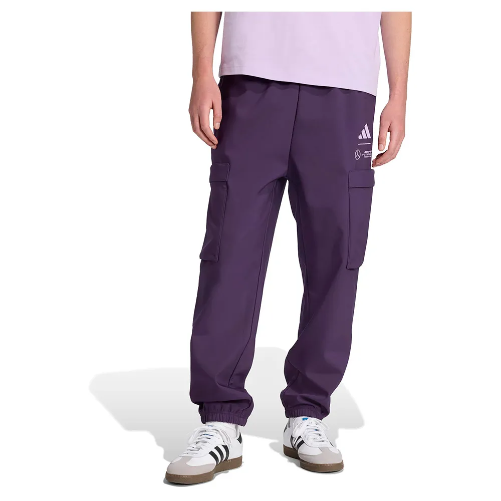 

Брюки adidas Mercedes-AMG Petronas Formula One Team Premium Woven, фиолетовый