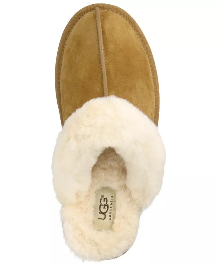 Женские тапочки Scuffette II Slip On Ugg, коричневый — фото 4