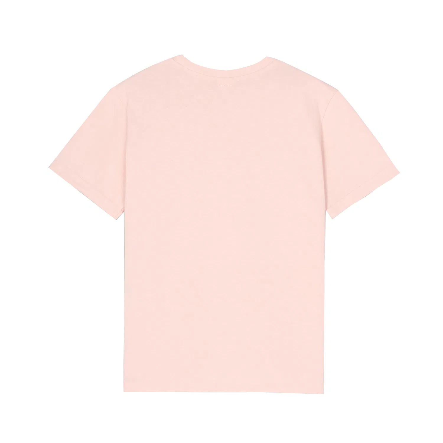 Футболка женская Pink, с круглым вырезом, тонкая, прямого кроя Levis — фото 3