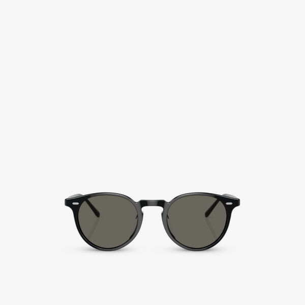 

Ov5529su n 02 солнцезащитные очки из ацетата в фанто-оправе Oliver Peoples, черный