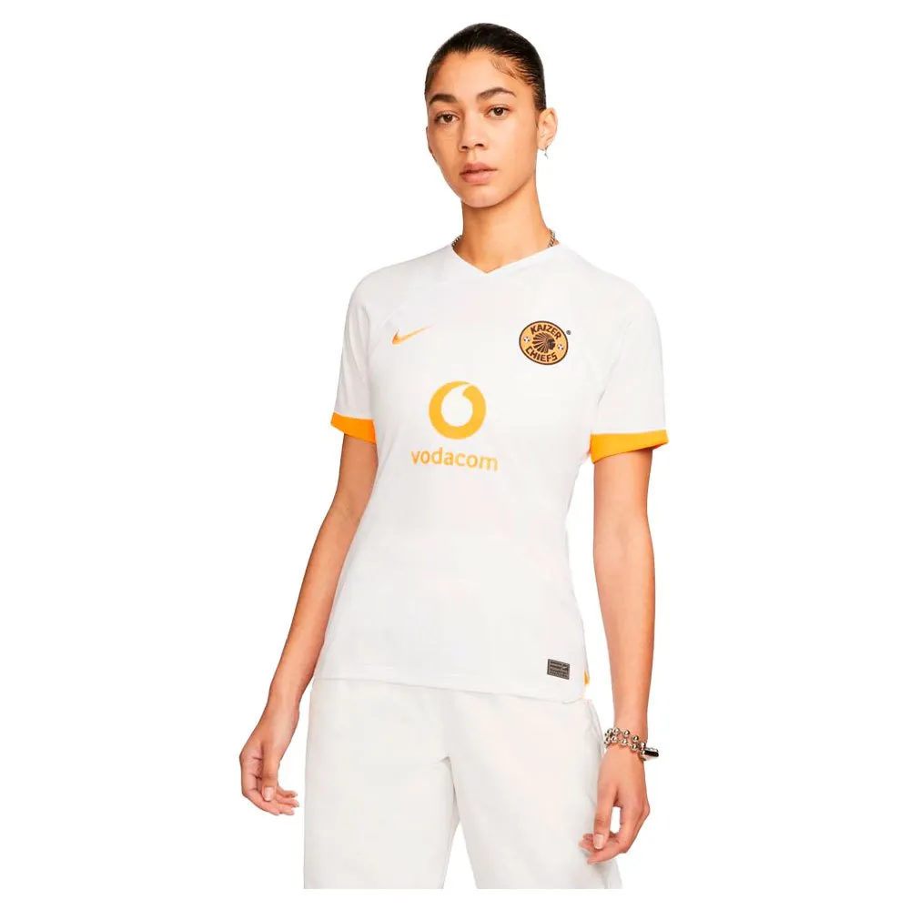 

Футболка с коротким рукавом Nike Kaizer Chiefs 22/23 Dri Fit Stadium Away Woman, белый