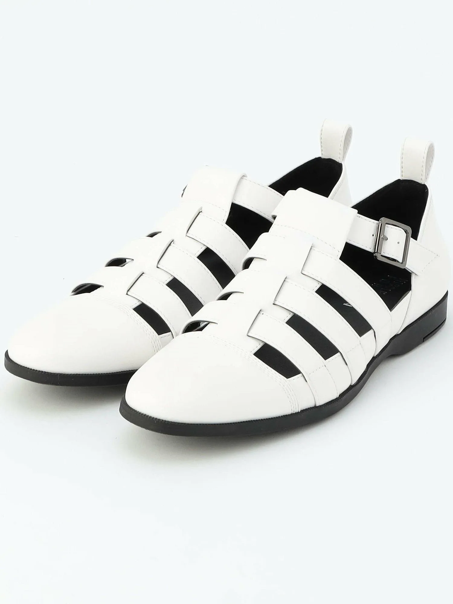 Кроссовки в стиле гуркха NICOLE CLUB FOR MEN, 09 White