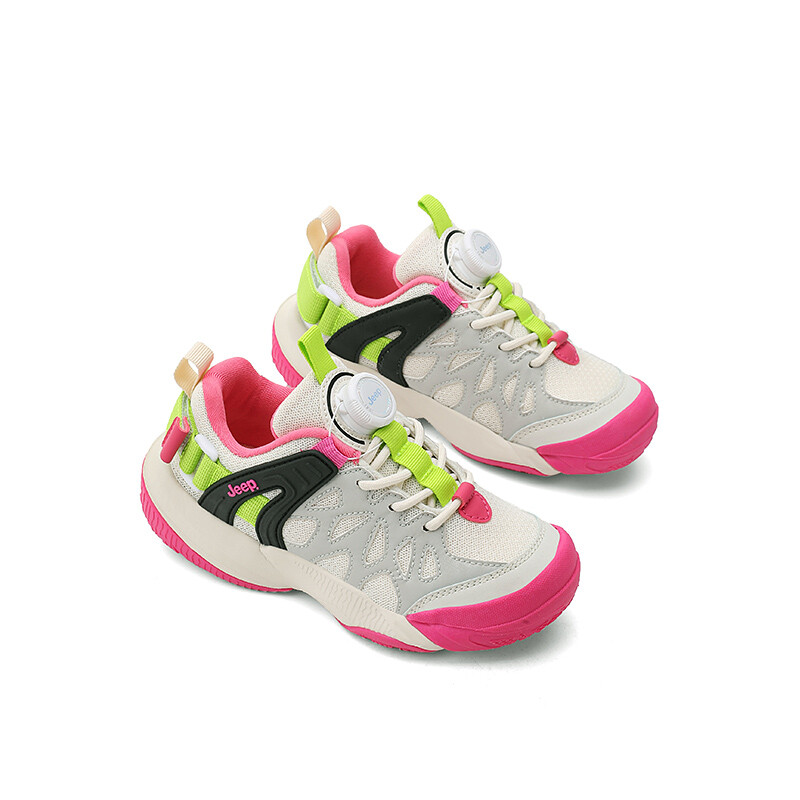 Кроссовки Jeep Kids Lifestyle Shoes Kids Low-top Mei Hong, цвет Mei Hong — фото 3