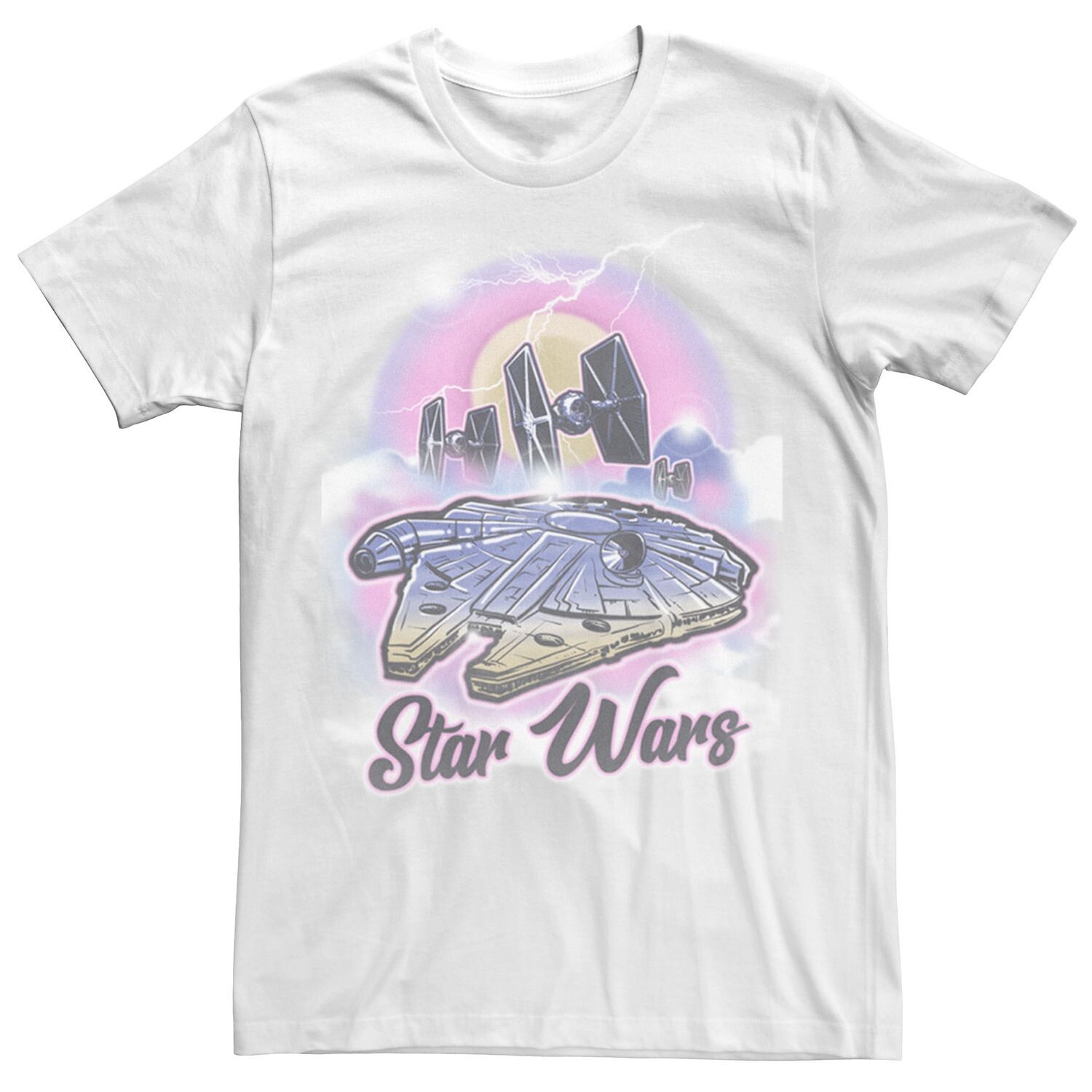 

Мужская футболка с графическим рисунком Millennium Falcon Airbrush Star Wars
