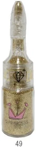 Блеск для тела S.REGGINA Diamond Tattoo Glitter №49 светло-золотой