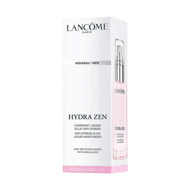 Осветляющий увлажняющий флюид Hydra Zen Glow Lancôme, 50 ml — фото 4