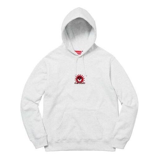 

Толстовка fw18 vampire hoodie 'grey' Supreme, серый