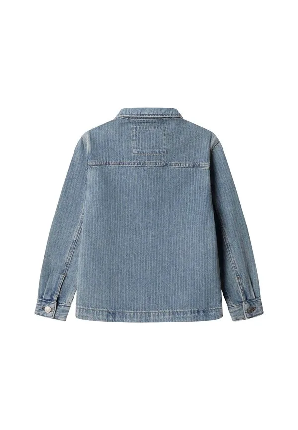 Джинсовая куртка в полоску melbert Pepe Jeans, Oz Stripe Denim — фото 2