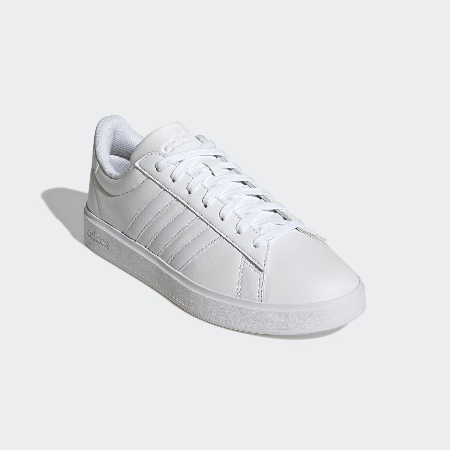 Кроссовки ГРАНД КОРТ 2.0 Adidas, цвет Cloud White/Cloud White/Ecru Tint — фото 4