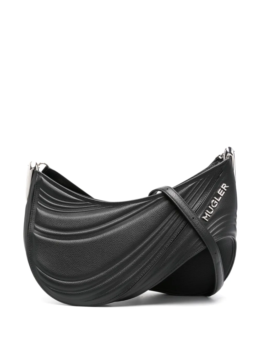 

Большая сумка на плечо Curve 01 Mugler, черный