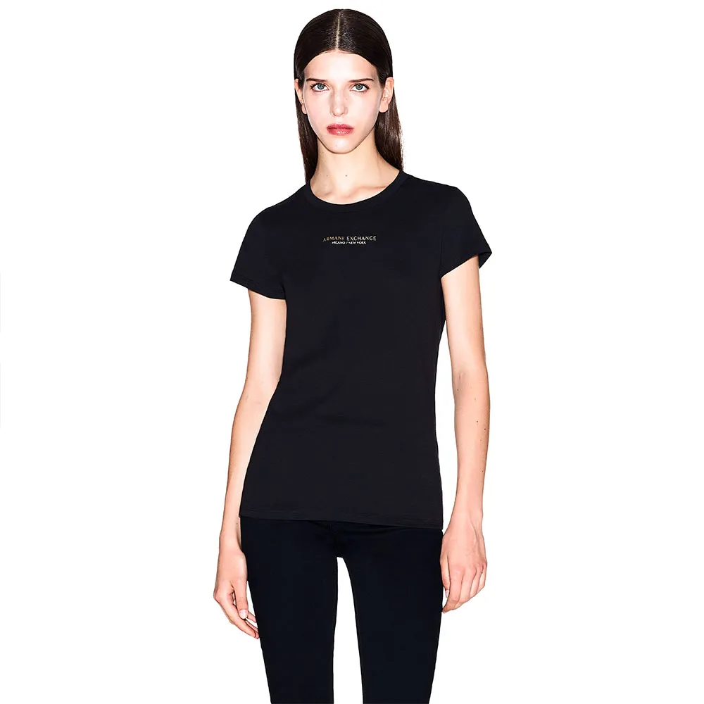 

Футболка с коротким рукавом Armani Exchange XW001455_AF10356, черный