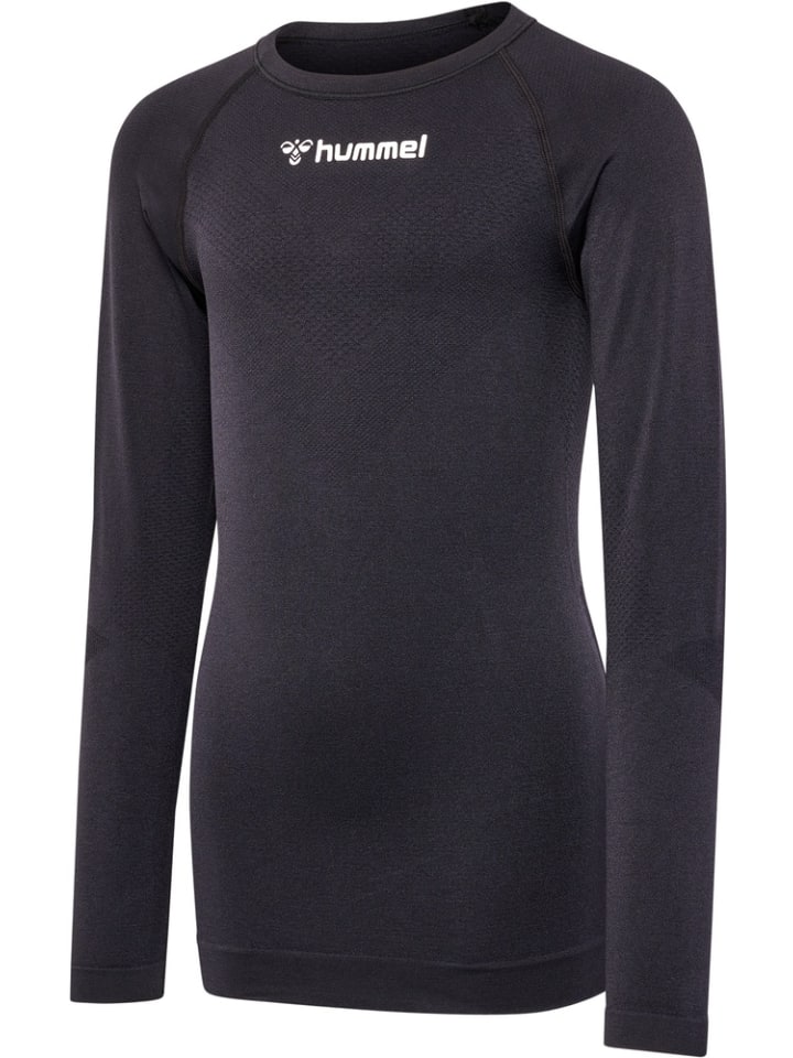 

Футболка Hmlbl Comfort 2.0 Tee L/S Kids черного цвета Hummel