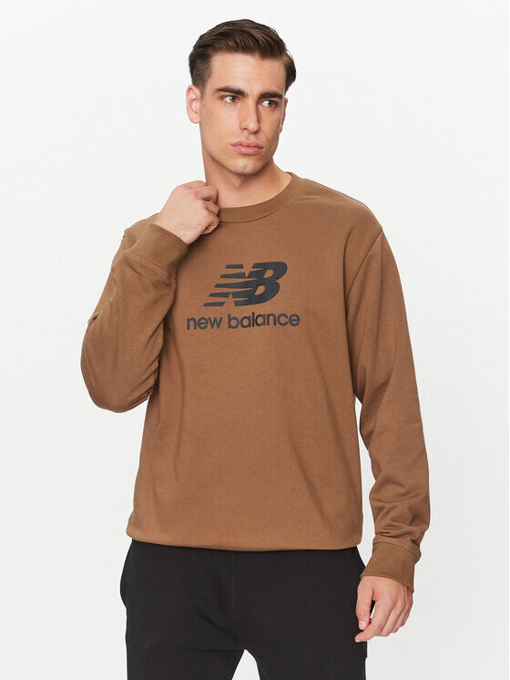 

Толстовка обычного кроя New Balance, коричневый