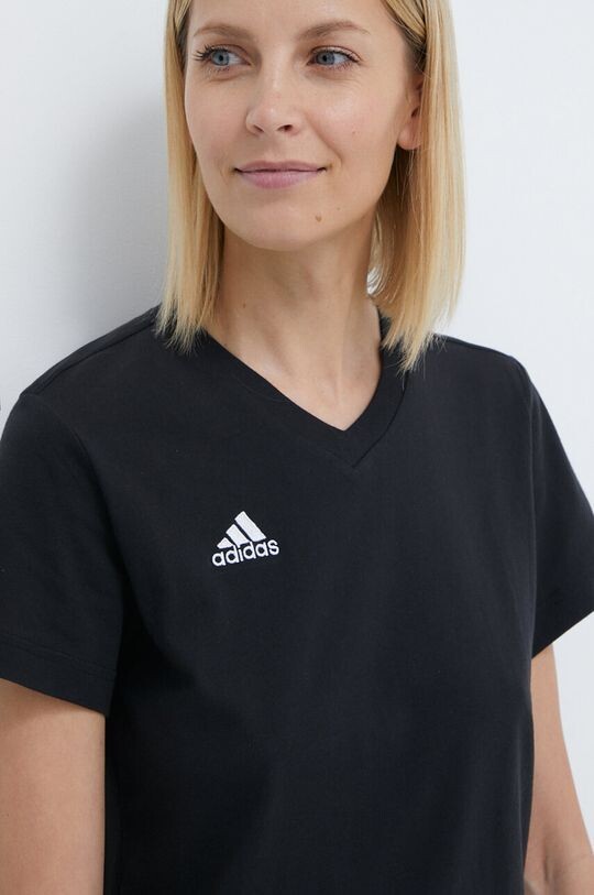 

Хлопковая футболка HC0438 adidas Performance, черный