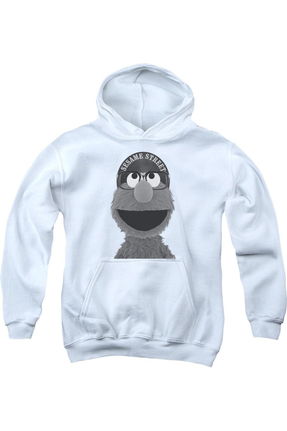 

Sesame Street худи с Элмо для детей Gildan, белый