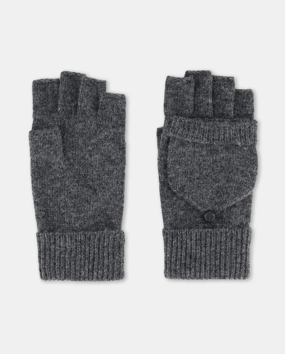

Мужские варежки с пуговицами Dustin, темно-серый