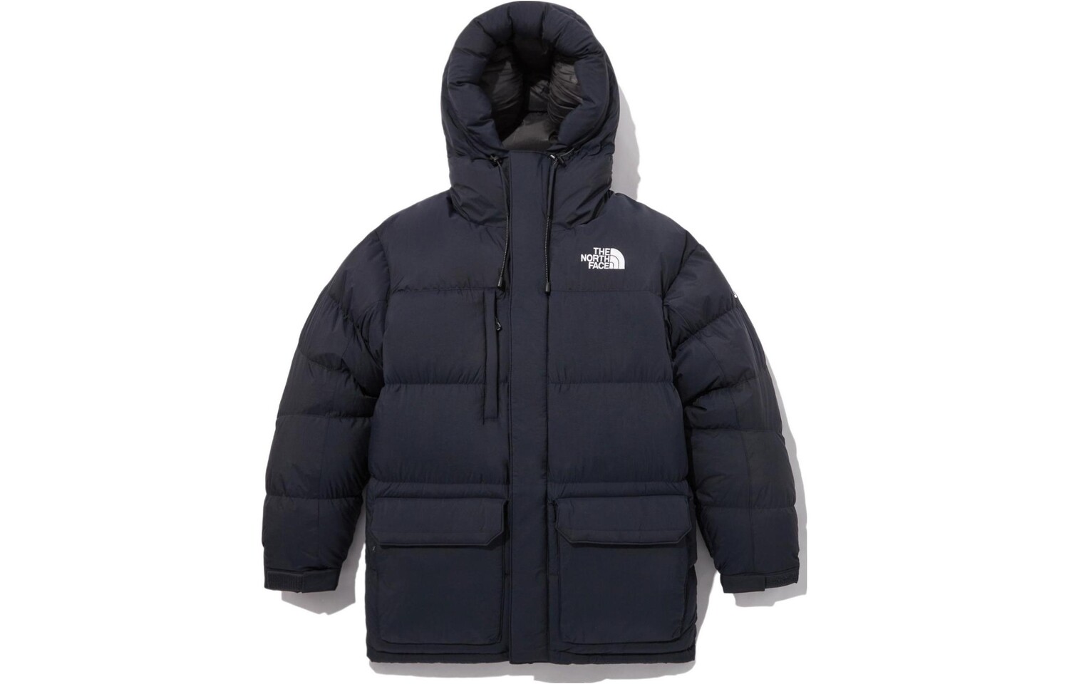 

Пуховик мужской темно-синий The North Face, темно-синий