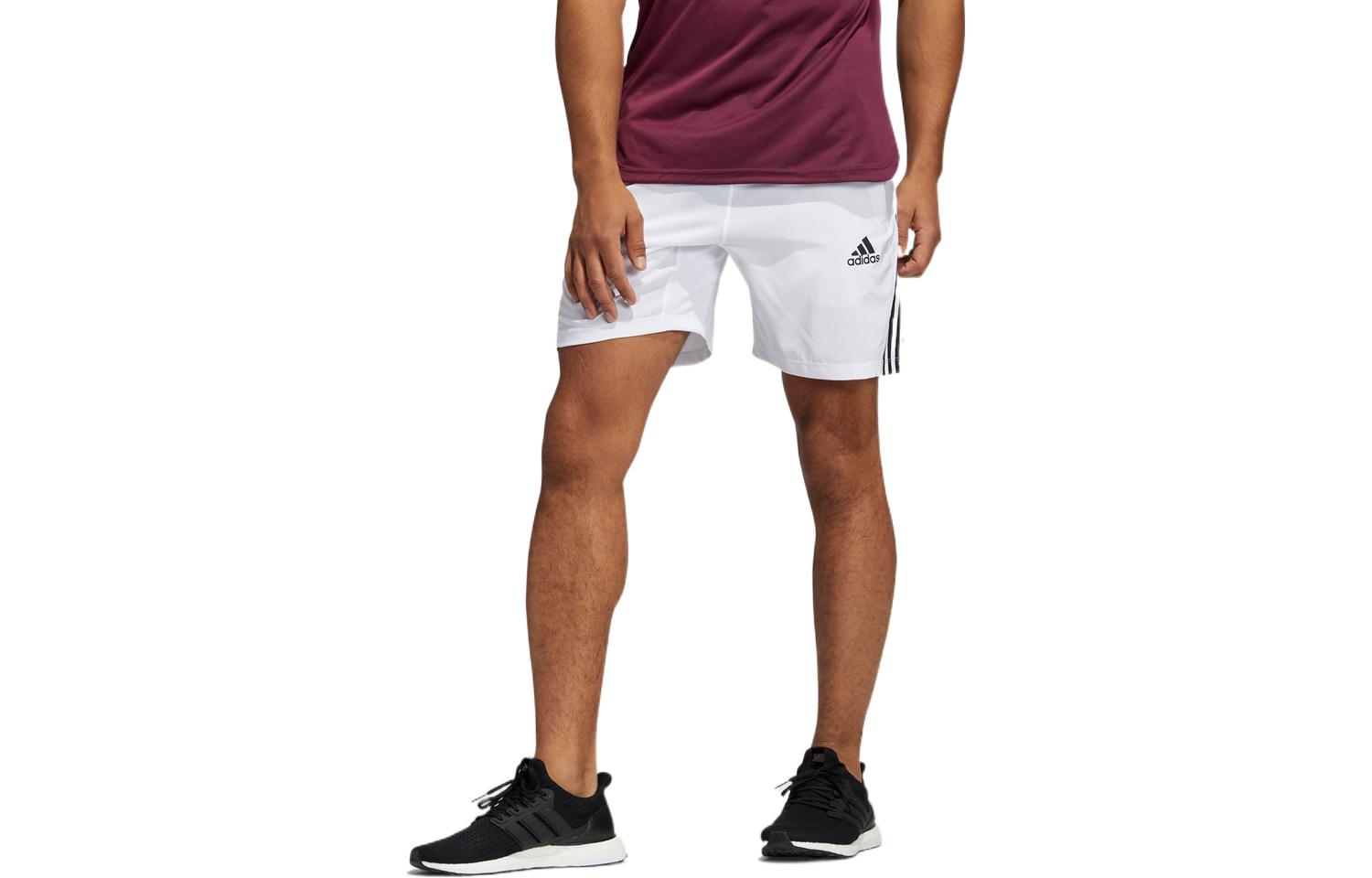 

Adidas Повседневные шорты мужские белые