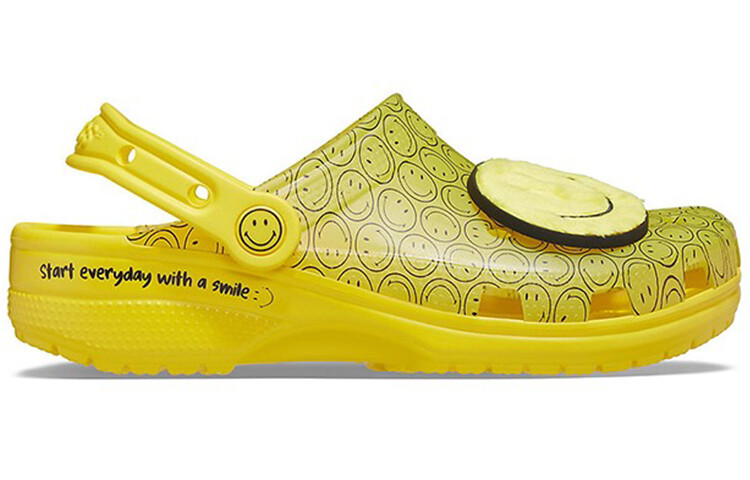 

Сабо Crocs Classic Clog Translucent Smiley