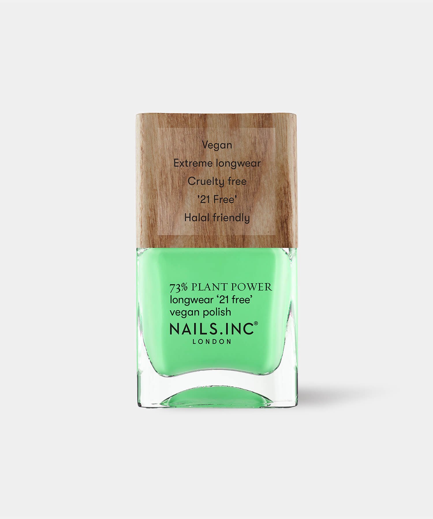 Лак для ногтей Растительная сила: легко быть зеленым Nails Inc, On Light Green