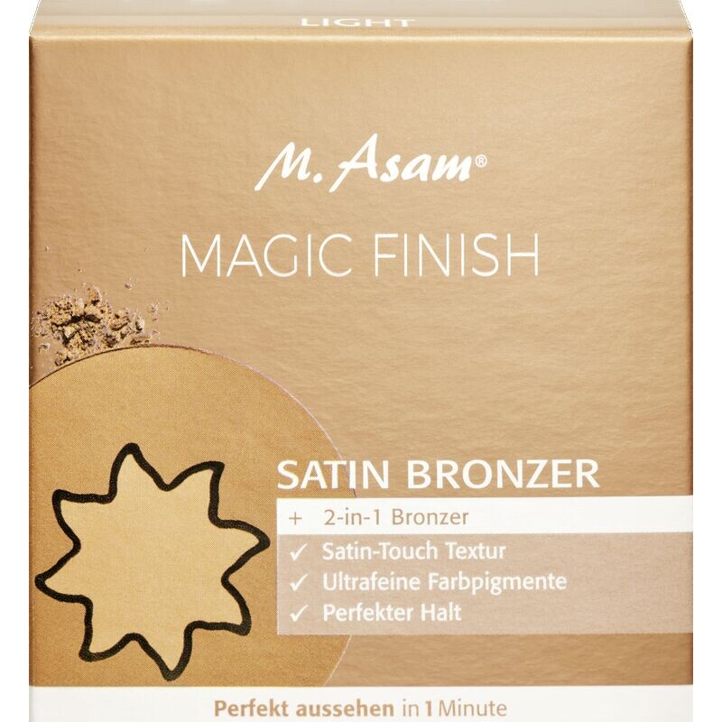 MAGIC FINISH Satin Bronzer - светлый (золотой/ореховый) M. Asam, 6,5 g — фото 2