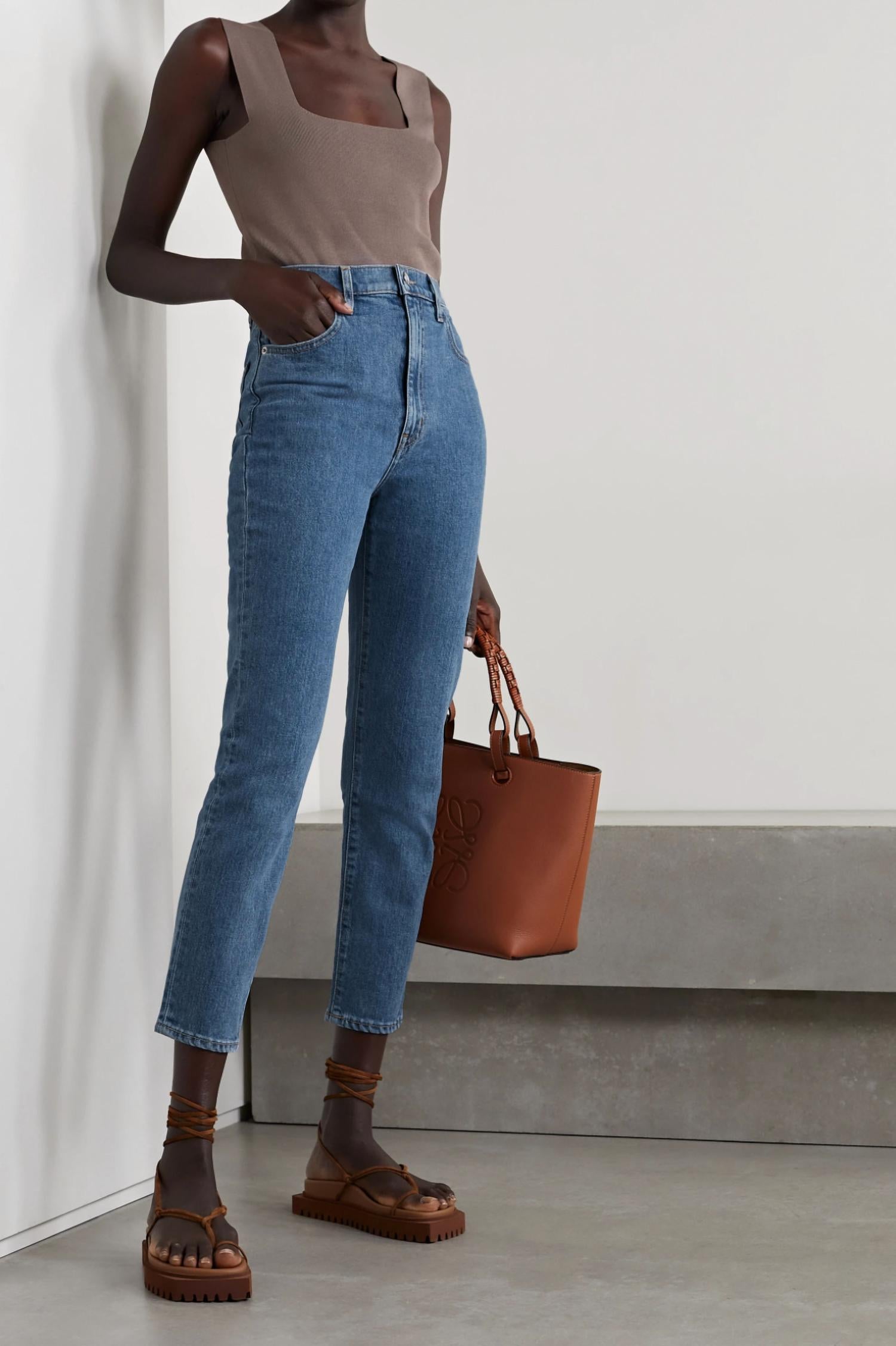 

Джинсы Beatnik Ankle Jeans In Forever Blue SLVRLAKE