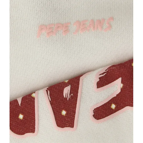 Толстовка Samantha стандартного кроя Pepe Jeans London, белый — фото 3