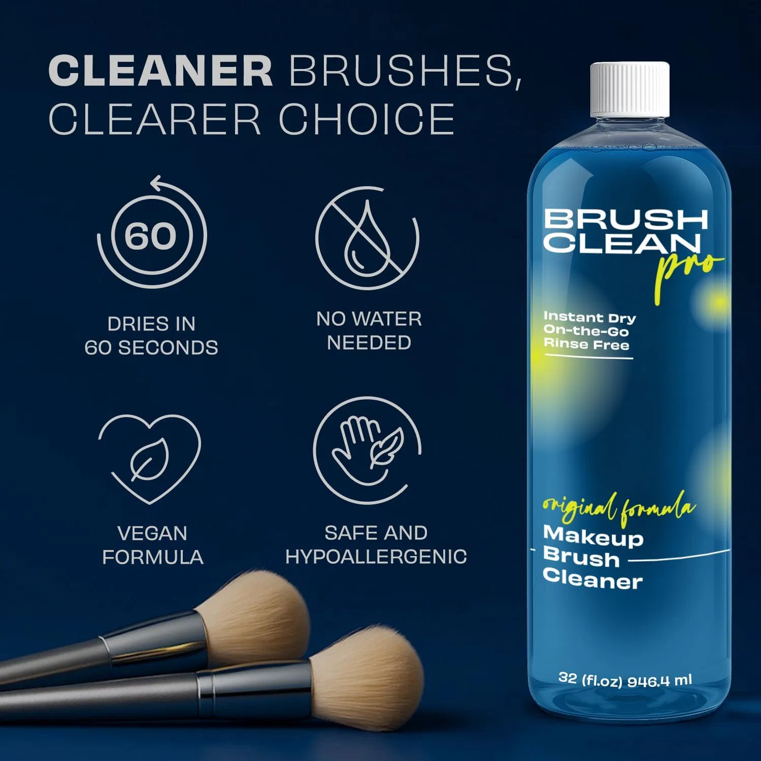 Средство для чистки кистей Brush Clean Pro 32 унции — фото 3