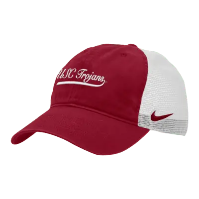 

Бейсболка Nike USC Heritage86 College Trucker Hat, цвет Team Crimson