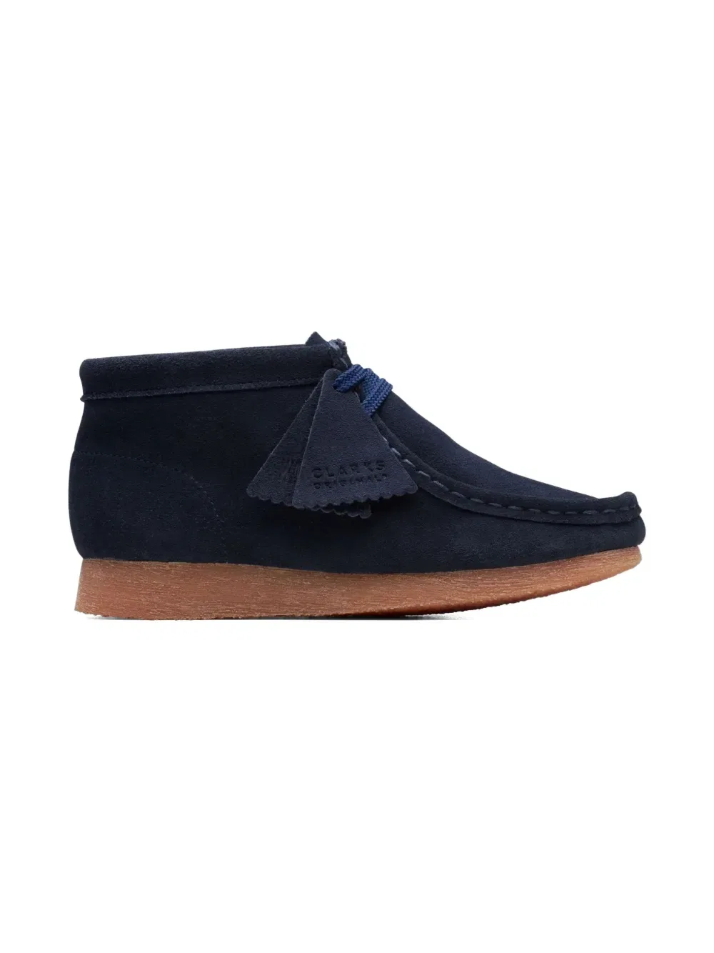 Ботинки Wallabee Clarks Kids, синий — фото 2