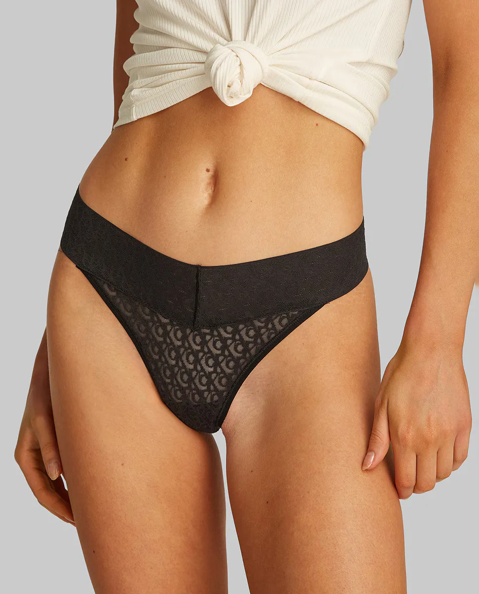 

Упаковка из 3 трусиков-стрингов ICON LOGO LACE Calvin Klein, мультиколор
