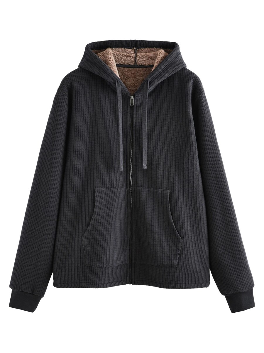 

Толстовка с капюшоном на молнии Next Zip-Up Hoodie, антрацит