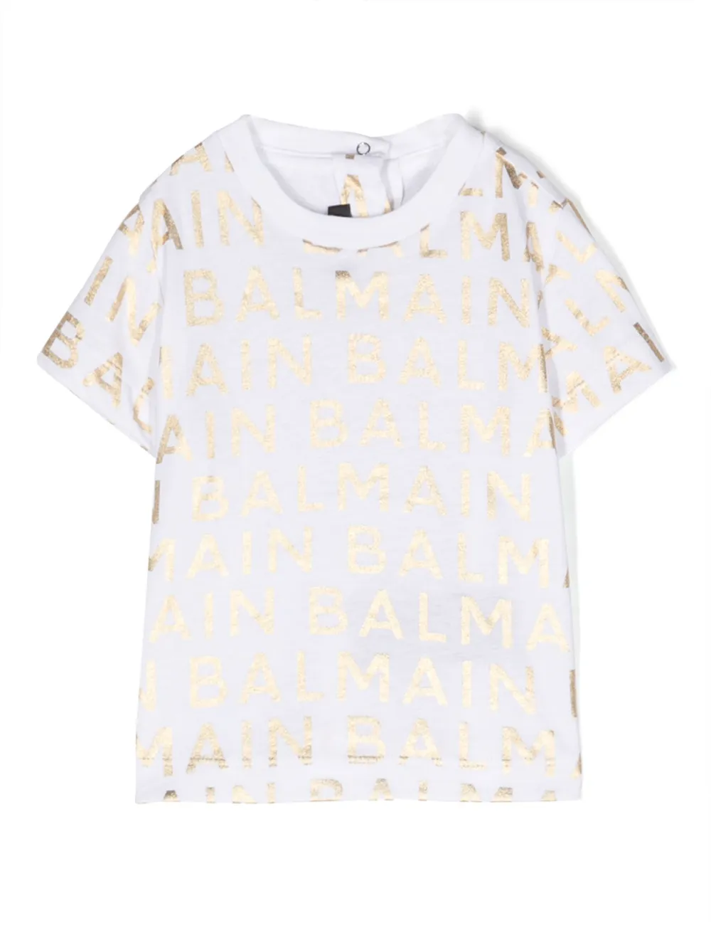 

Футболка с логотипом Balmain Kids, белый