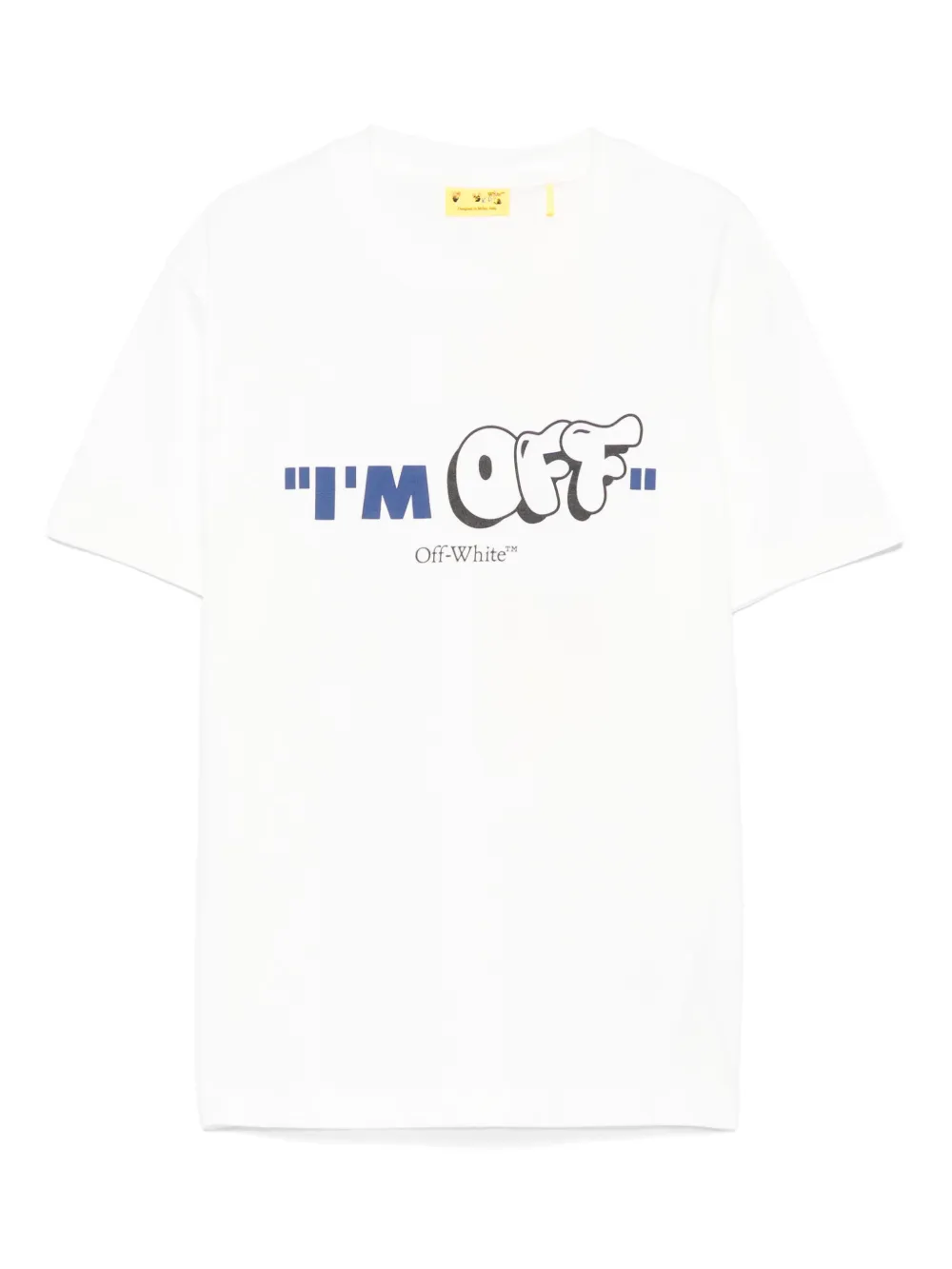 

Футболка с логотипом OFF-WHITE KIDS, белый