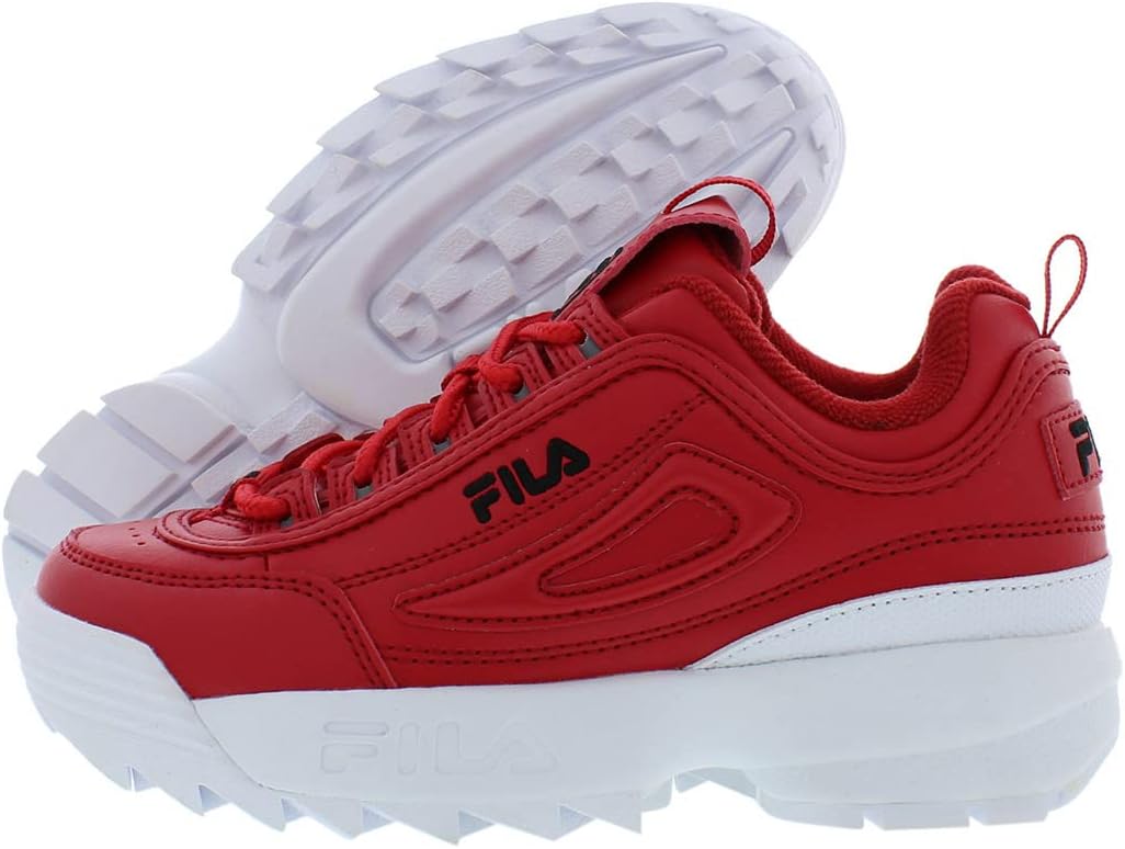 

Кроссовки для детей Fila Unisex Fila Disruptor II, красный