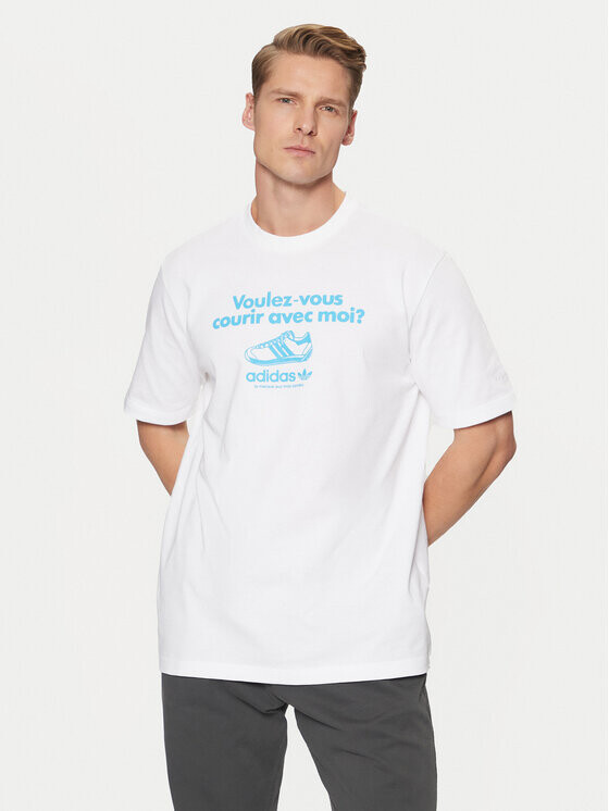 

Футболка стандартного кроя Adidas, белый