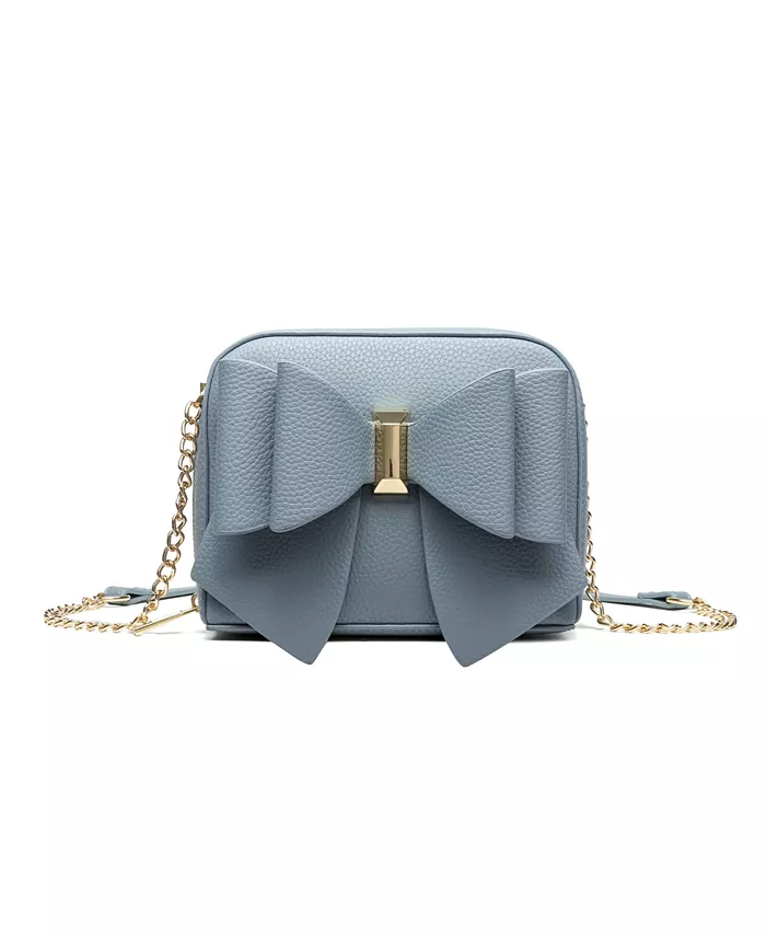 

Chloe Bow Mini Crossbody LIKE DREAMS, синий